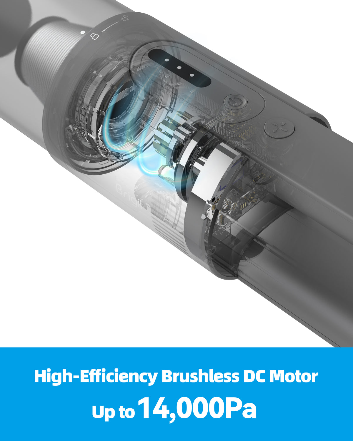 Brigii High Speed Handheld Vacuum H5 gray (Standard Ver.)