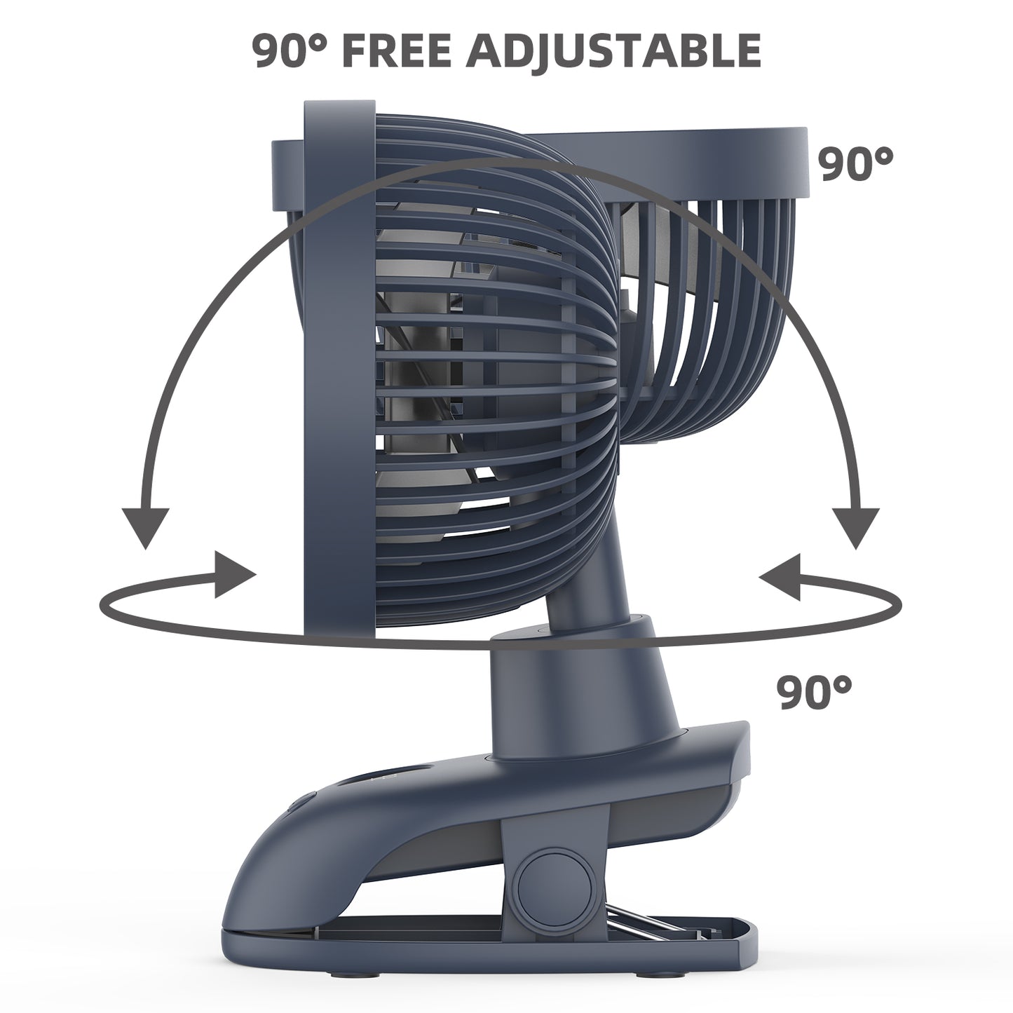 Brigii Portable Clip on Fan-PF01(blue)
