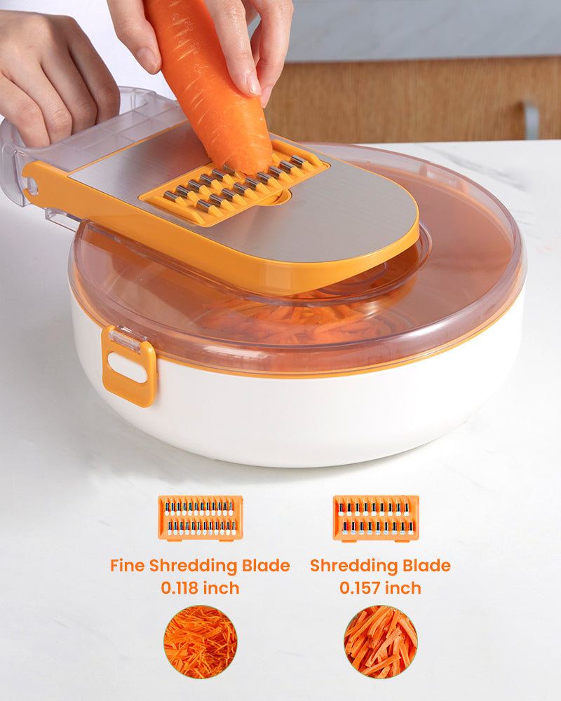 Brigii Vegetable Chopper with 13 Kitchen Gadgets - VC04