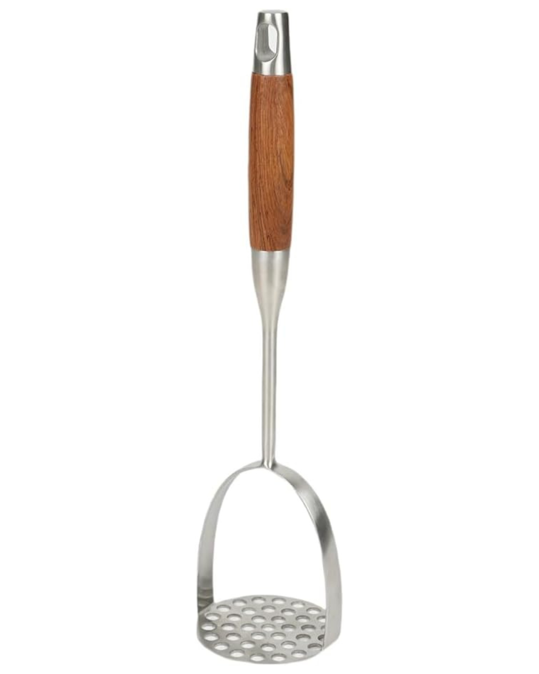 Brigii Potato Masher with Non-Slip Wooden Handle - PR02