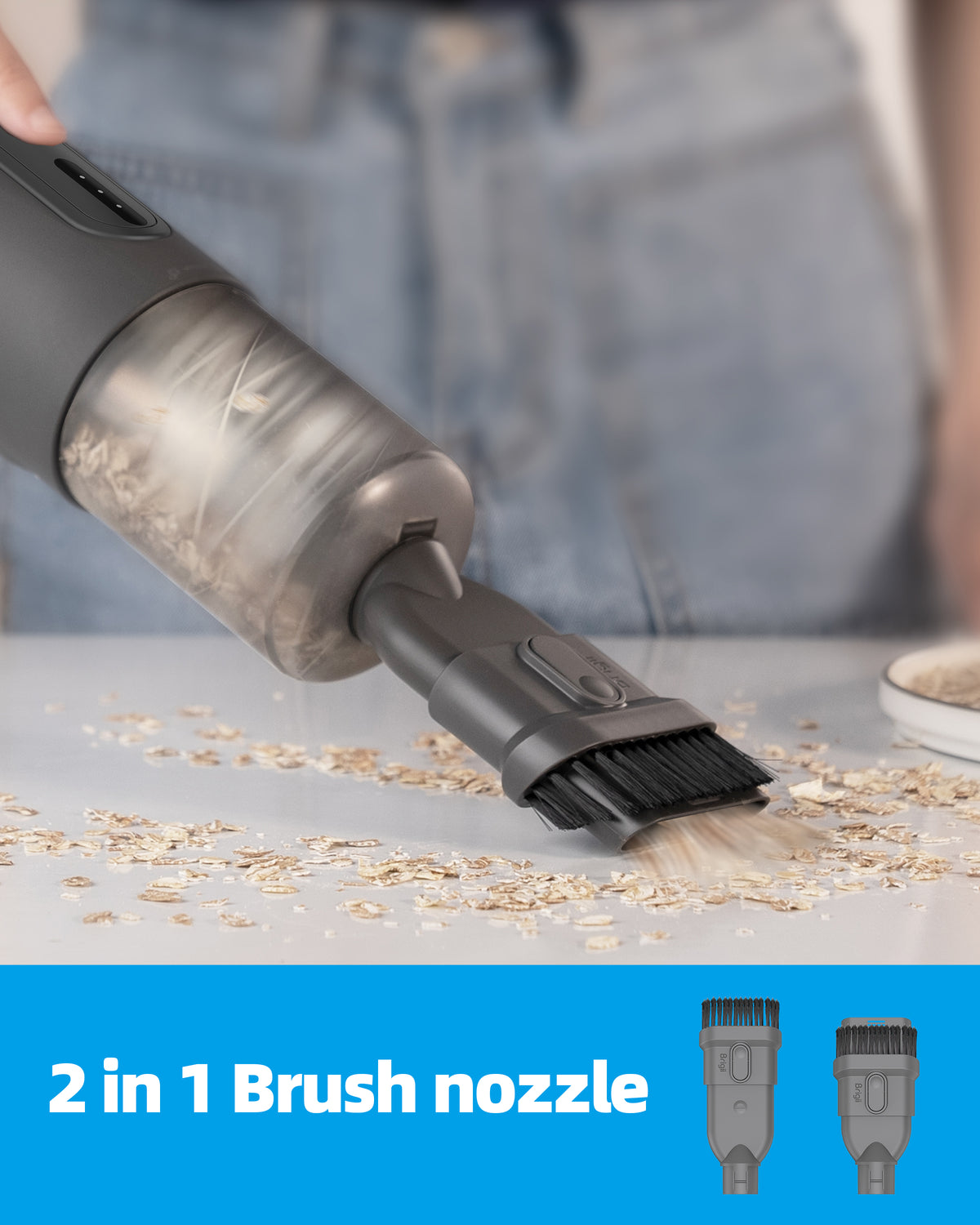Brigii High Speed Handheld Vacuum H5 gray (Standard Ver.)