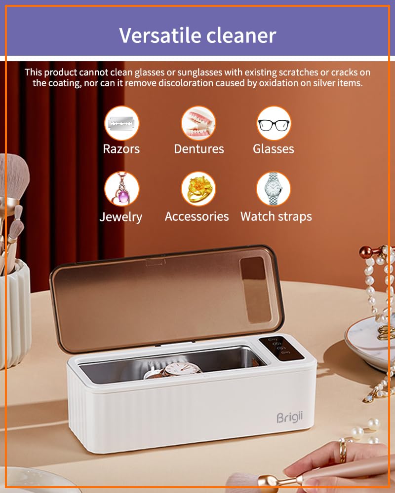 Brigii Ultrasonic Jewelry Cleaner - UC02