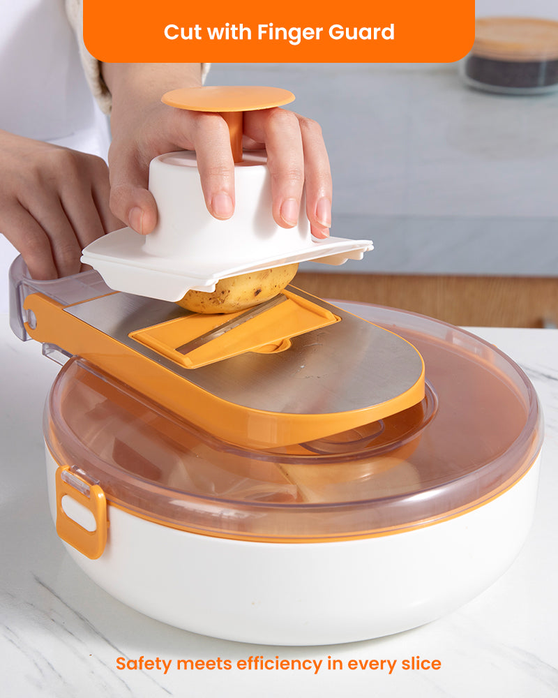 Brigii Vegetable Chopper with 13 Kitchen Gadgets - VC04