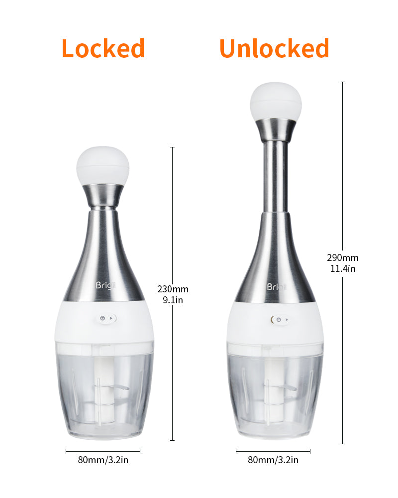 Brigii Garlic Press,Food Chopper - GM03