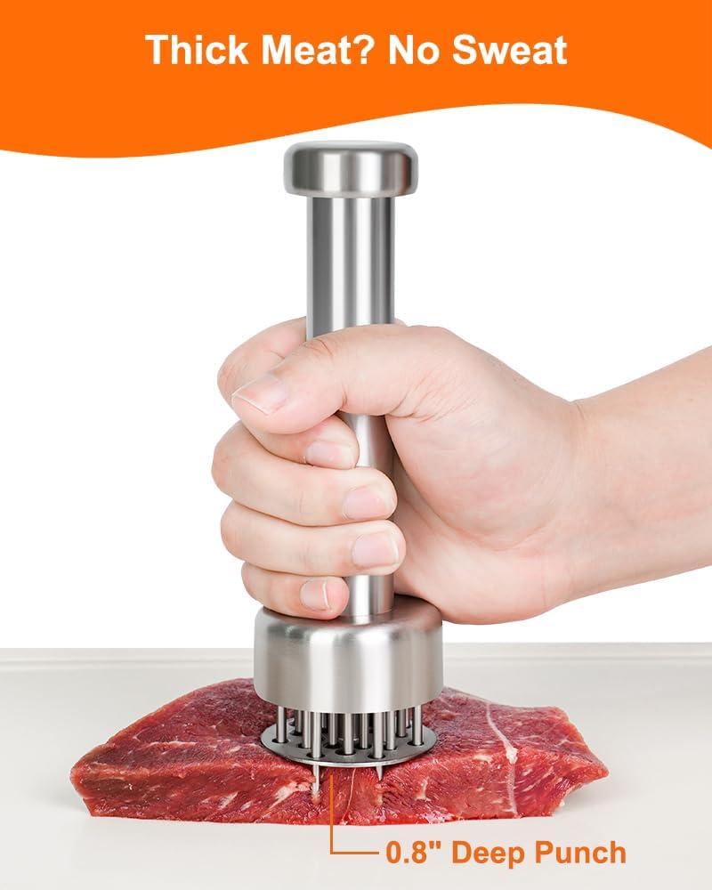 Brigii Meat Tenderizer Tool, 304 Stainless Steel - MTD01