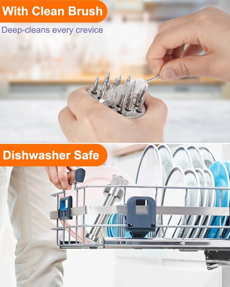 Brigii Meat Tenderizer Tool, 304 Stainless Steel - MTD01