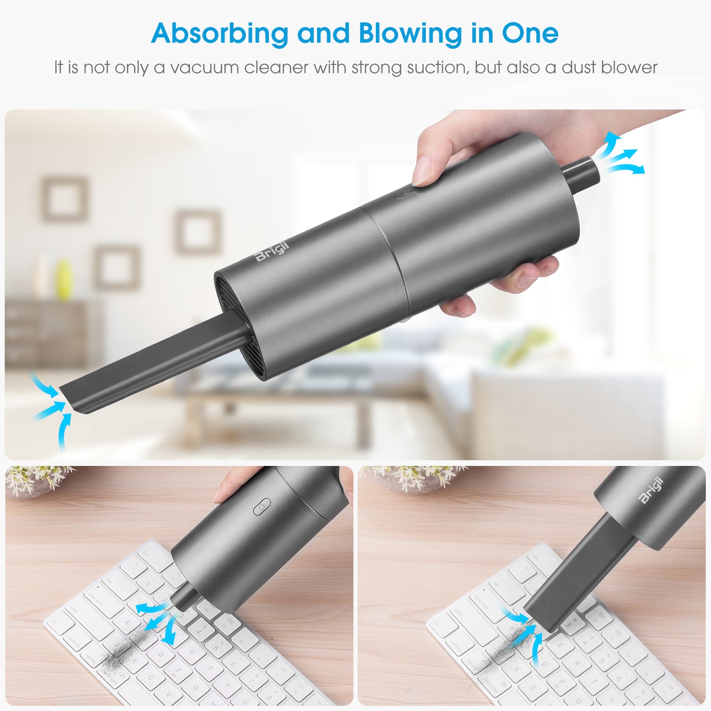 Brigii Mini Vacuum Cleaner Y120(Customized Link)