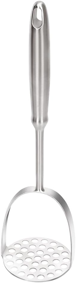 Brigii Potato Masher with Non-Slip Wooden Handle - PR02