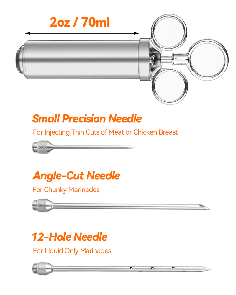 Brigii Meat Injector Syringe - SI01