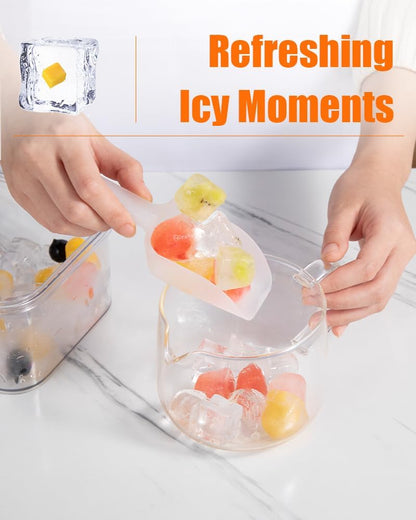 Brigii Ice Cube Tray with Lid&Bin- IC01