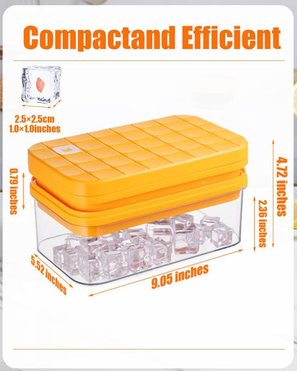 Brigii Ice Cube Tray with Lid&Bin- IC01
