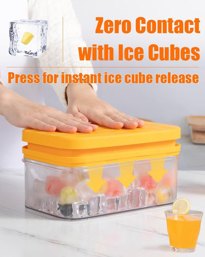 Brigii Ice Cube Tray with Lid&Bin- IC01