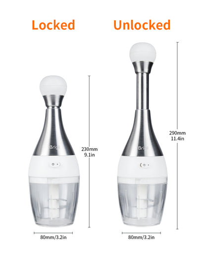 Brigii Garlic Press,Food Chopper - GM03
